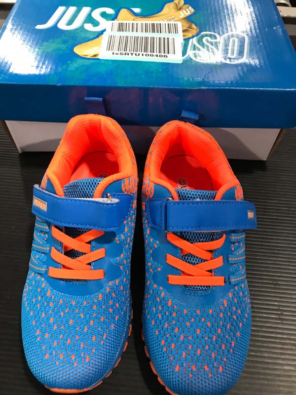 Photo 1 of [Size 32] Just So So Toddler Tennis Show [Light Blue and Orange]