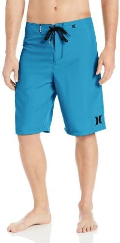 Photo 1 of [Size 32] Hurley Men's One and Only 22-Inch Boardshort [Blue and Black]