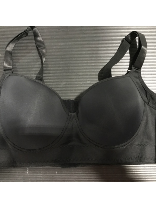 Photo 2 of [Size 32F] Women's Soft Cup Bra [Black]