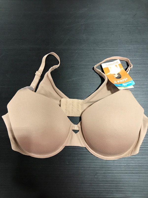 Photo 2 of [Size 38B] Warner's Cloud 9 Full Coverage Underwire Bra [Tan]
