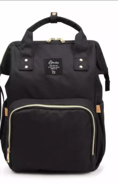 Photo 1 of BN Black Eposha Mummy / Diaper Backpack