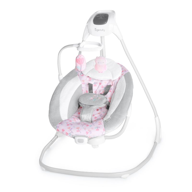 Photo 1 of Ingenuity SimpleComfort Multi-Direction Compact Baby Swing with Vibrations

