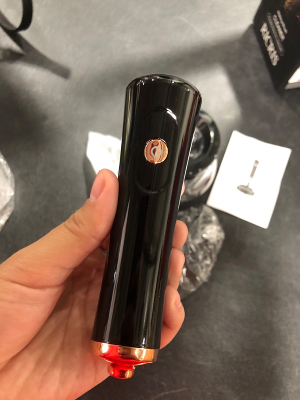 Photo 3 of RICRIS Makeup Brush Cleaner and Dryer Machine Deep Clean Fast Dry, Make up Brush Cleansers Tools with 8 Elastic Rubber Connector Fit Most Cosmetic Brushes
