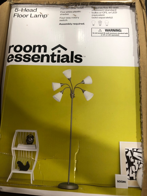 Photo 2 of 5 Head Floor Lamp - Room Essentials™

