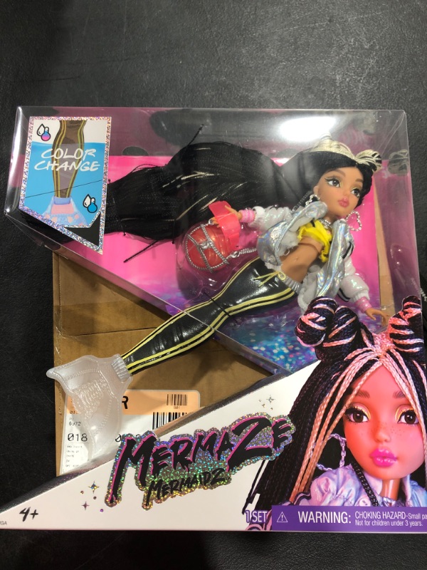 Photo 2 of Mermaze Mermaidz™ Color Change Jordie™ Mermaid Fashion Doll with Accessories
