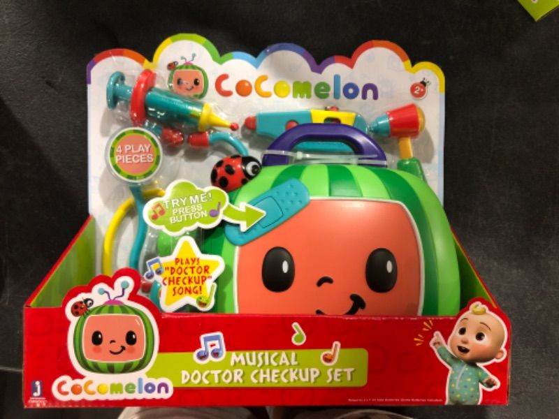 Photo 2 of CoComelon Musical Doctor Checkup Case
