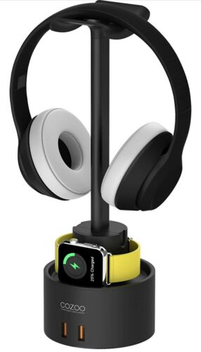 Photo 1 of Headphone Stand with USB Charger COZOO Desktop Gaming Headset Holder Hanger
