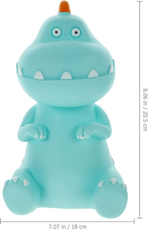Photo 1 of NUOBESTY Unbreakable Plastic Money Bank Lovely Dinosaur Saving Bank