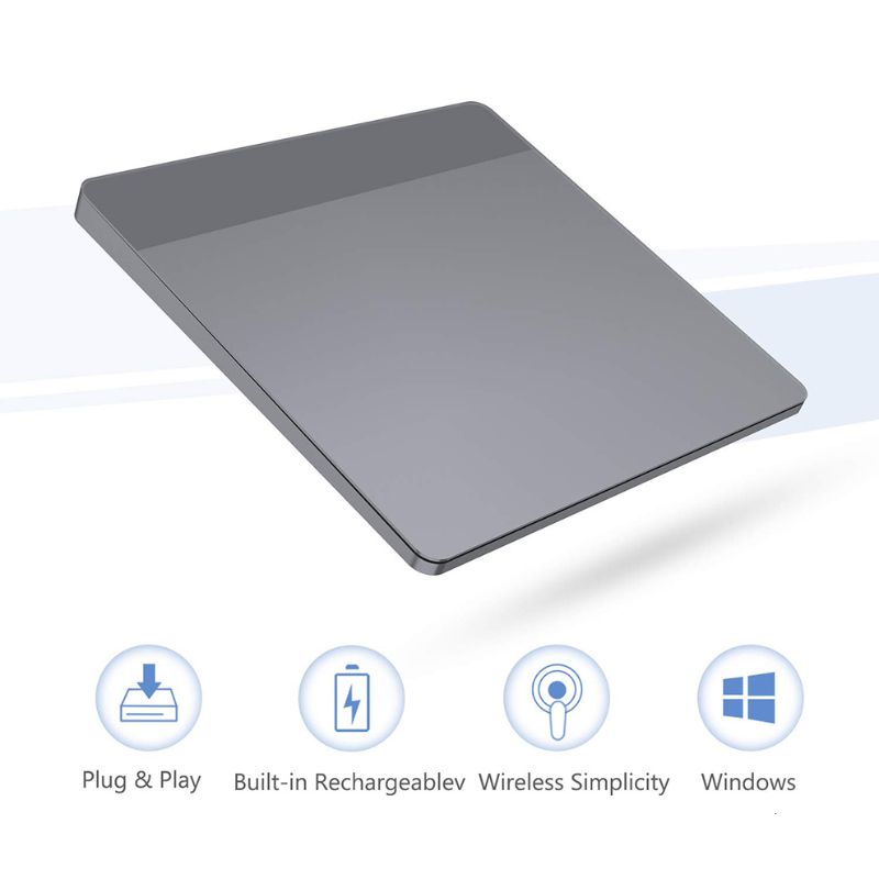 Photo 1 of 2.4G Wireless External Universal Multi-Touch Trackpad T064P