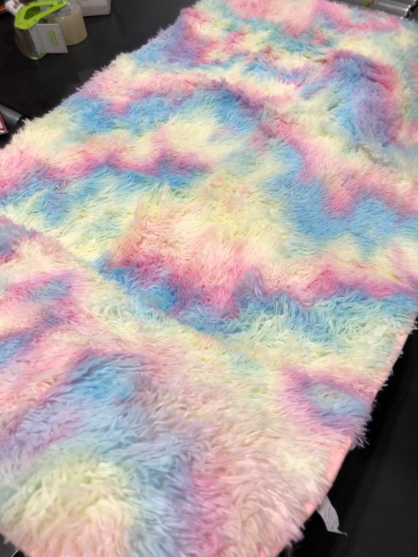 Photo 2 of  Soft Rainbow Area Rugs (3ft x 5ft )