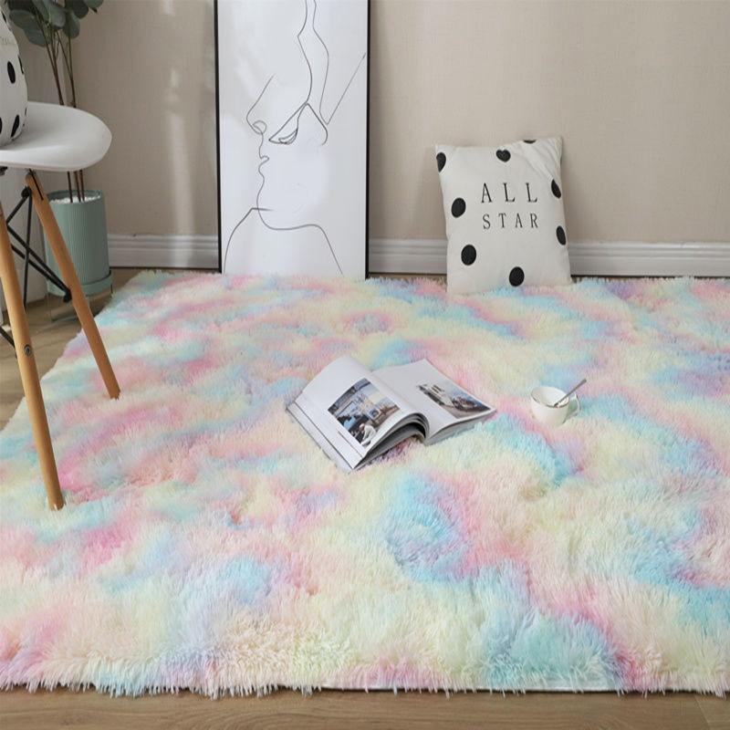 Photo 1 of  Soft Rainbow Area Rugs (3ft x 5ft )