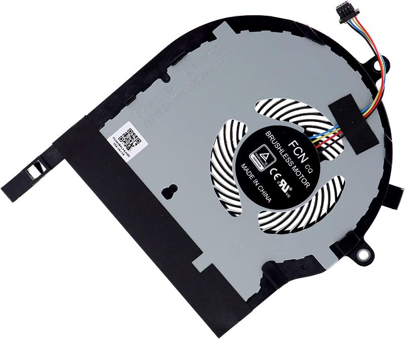 Photo 1 of Deal4GO CPU Cooling Fan FKPC DFS501105PR0T for ASUS TUF Gaming Laptop FX504 FX80 ZX80 FX504G FX504GE FX504GM FX80G FX80GE ZX80G
