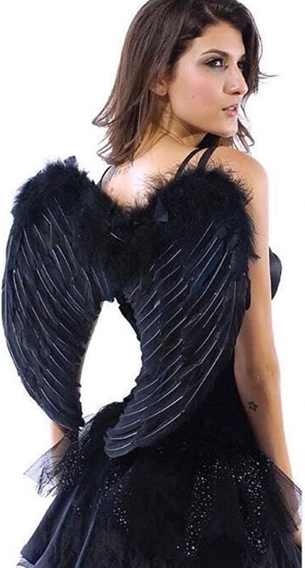 Photo 1 of Angel Wings for Kids Angel Costume Adult Feather Wingsare-Used for Halloween Christmas Party Cosplay LARGE 
