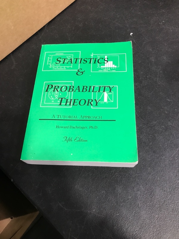 Photo 2 of STATISTICS+PROBABILITY THEORY By Howard Dachslager
