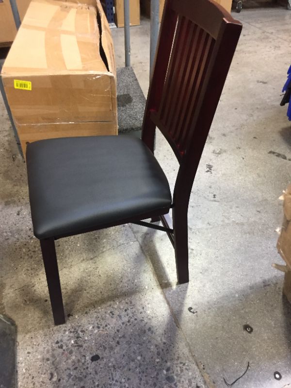 Photo 2 of  Mission-Back Folding Chair set of 2