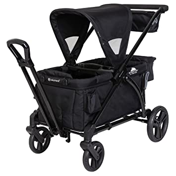 Photo 1 of Baby Trend Expedition 2-in-1 Stroller Wagon PLUS, Ultra Black