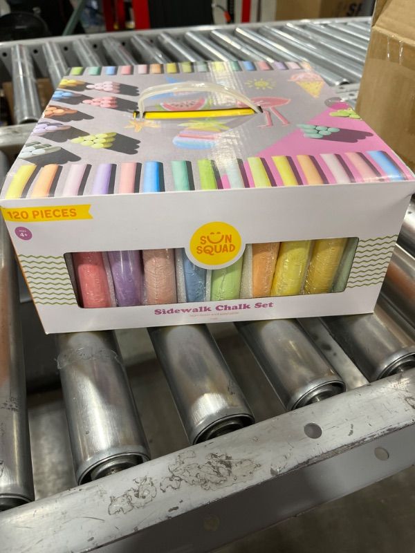 Photo 3 of 120pc Sidewalk Chalk - Sun Squad