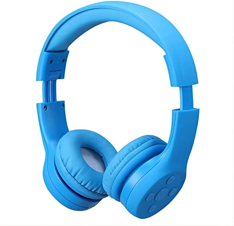 Photo 1 of Kid Headphones Bluetooth, Yusonic Bluetooth Headphones for Toddler Baby with 15 Hours Play time & Sharing Port, Kids Wireless Headphones with Microphone for School Boys Girls Phones Laptop (Blue 2)
