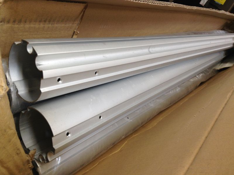 Photo 1 of Aluminum Poles for Pool Cover Reel ----poles only