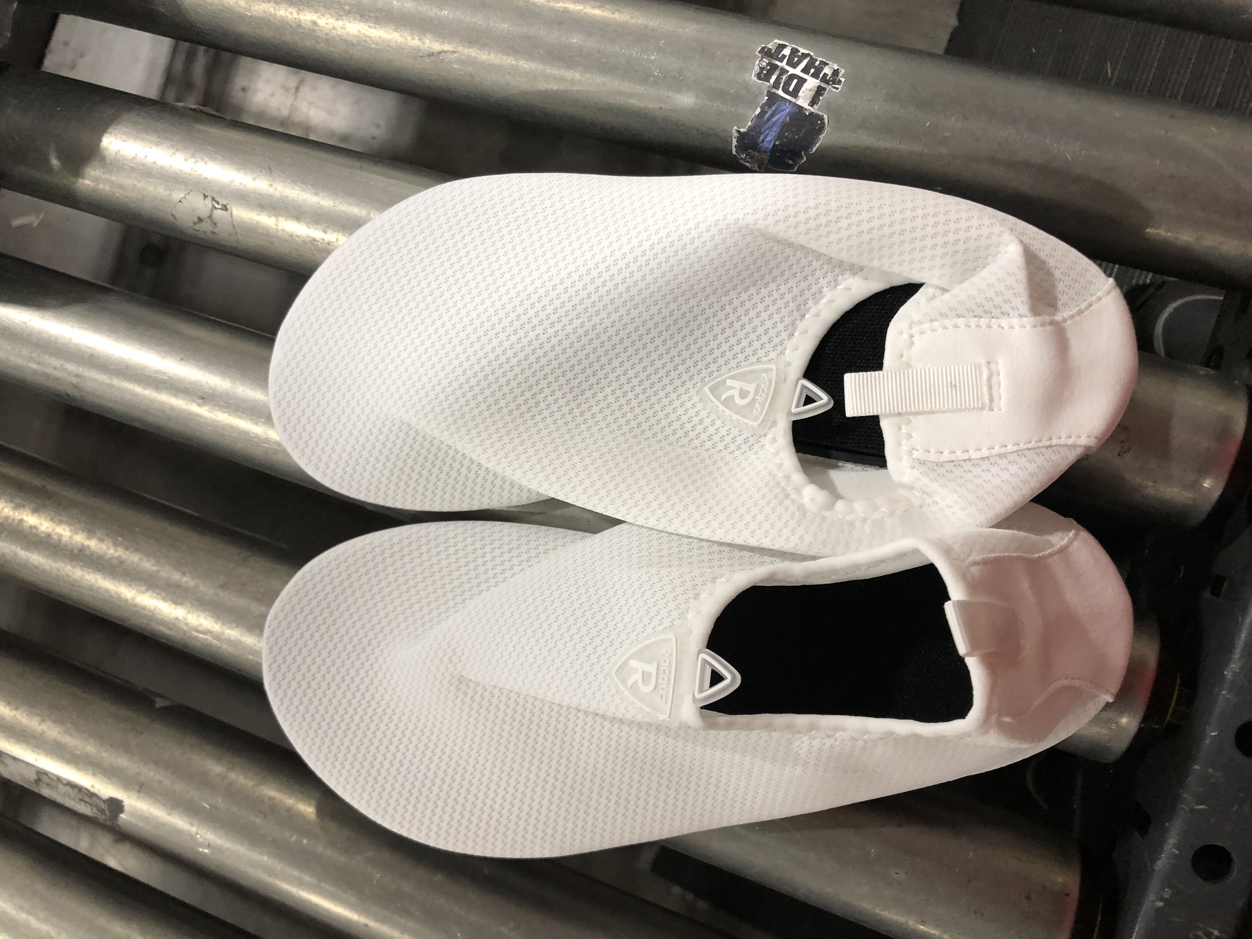 Photo 1 of Generic white slip ons 