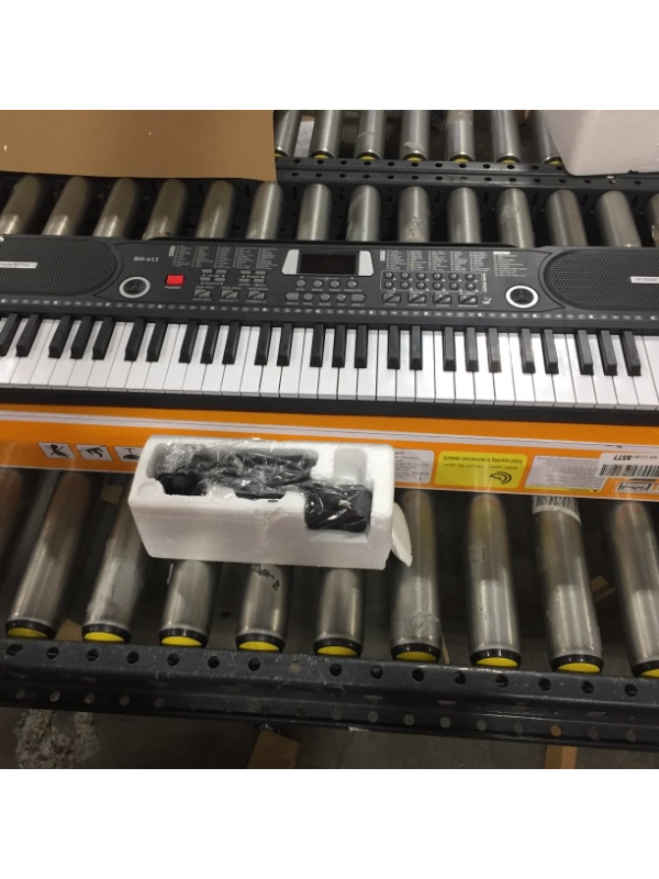 Photo 1 of Keyboard Electronic Keyboard Piano for Beginner, Semi-Weighted Keys, X-Stand, Sustain Pedal, Power Supply, Carrying Case, Electric