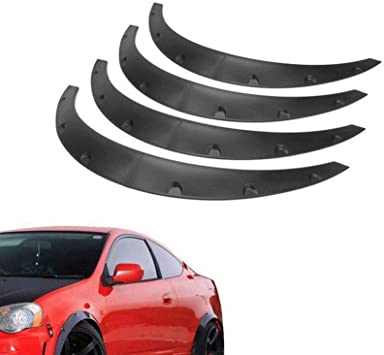 Photo 1 of  4PCS Universal Fender Flares 2"/50mm Wide Body Kit Wheel Arches Durable PU
