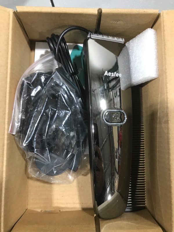 Photo 2 of Hair Clipper Cordless Beard Trimmer Hair Cutting Machine, Professional Hair Clippers Set Rechargeable Hair Electric Haircut Kit with Stainless Steel Blades for Men Kids Family Use
