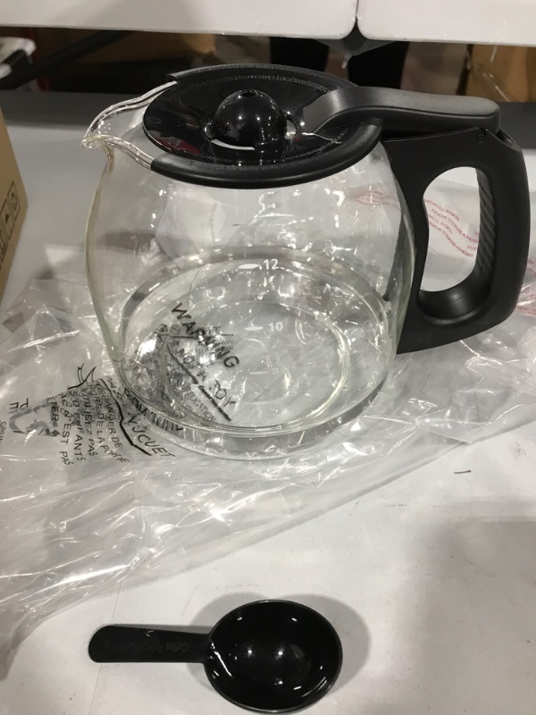 Photo 1 of 12-Cup Replacement Glass Carafe Pot