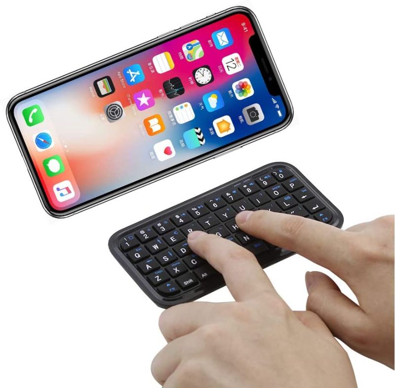 Photo 1 of Bluetooth 3.0 Keyboard,Rechargeable Mini Slim Travel Size Wireless Pocket Keypad Small Portable 49 Keys Keyboard for PC Notebook Tablets Smartphones
