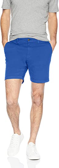 Photo 1 of Goodthreads Men's Slim-Fit 7" Flat-Front Comfort Stretch Chino Shorts SIZE 32
