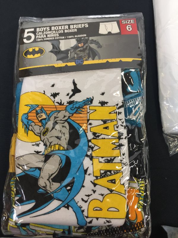 Photo 3 of DC Comics Toddler Justice League Boys Underwear 5 PACK SIZE 6
