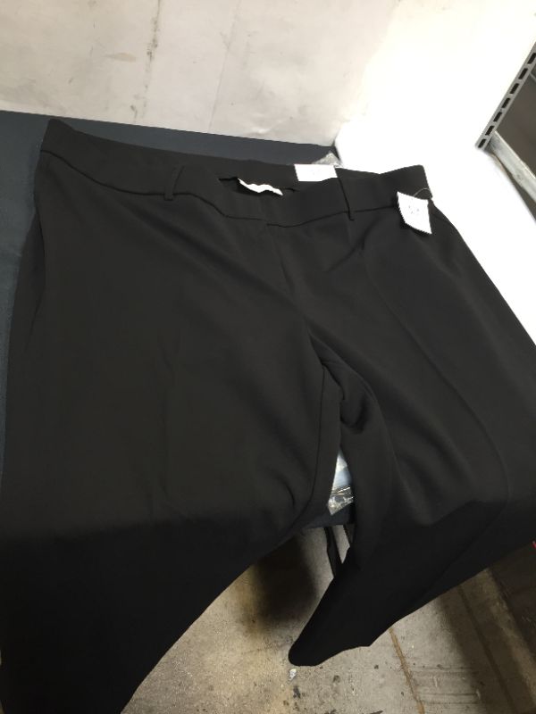 Photo 1 of Rafaella Women's Plus Size Soft Crepe Modern Fit Dress Pants Size 22W