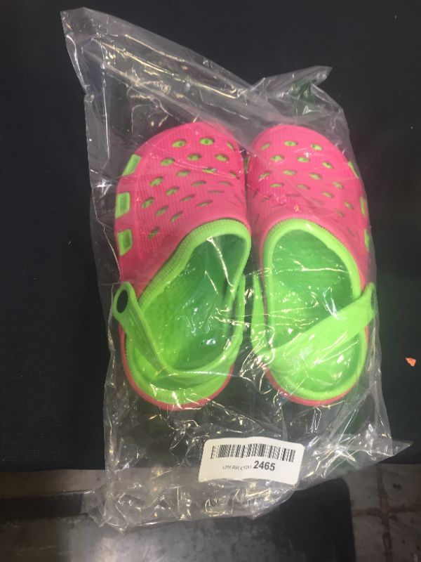 Photo 1 of PINK AND GREEN CROCKS 