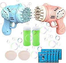 Photo 1 of 23 Hole Bubble Machine for Kids,Bubble Machine with Rich Bubbles, Bubble Guns for Kids