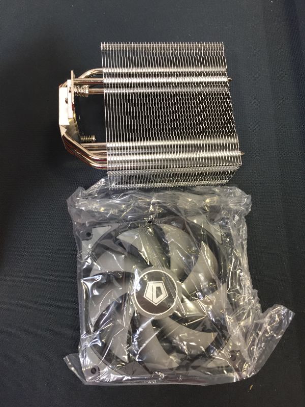 Photo 2 of ID-COOLING SE-224-XT-Basic CPU Cooler 4 Heatpipes CPU Air Cooler 120mm PWM Fan CPU Fan for Intel/AMD, LGA 1700 Compatible