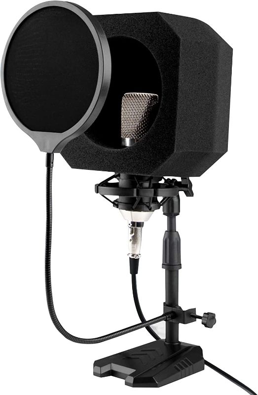 Photo 1 of Yimiu High Density Foam Microphone Isolation Shield -------Microphone NOT INCLUDED

