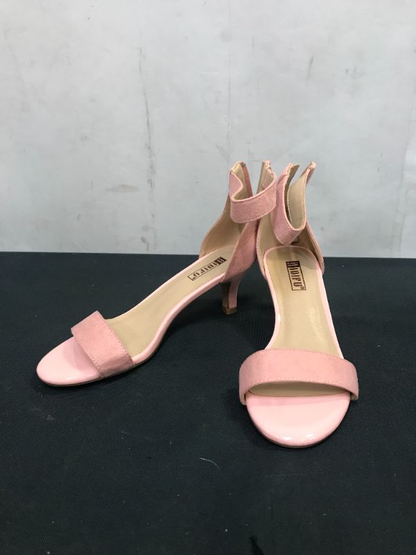 Photo 1 of IDIFU Heels, VELVET PINK, 7