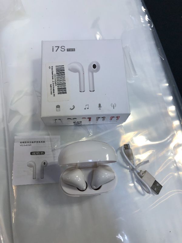 Photo 2 of I7S TWS WIRELESS BLUETOOTH EARBUDS