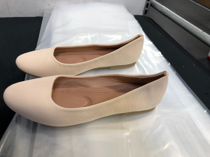 Photo 1 of Obtaom Round Toe Women Flat Shoes Slip on Girls Dress Black Ballet Flats SIZE 6
