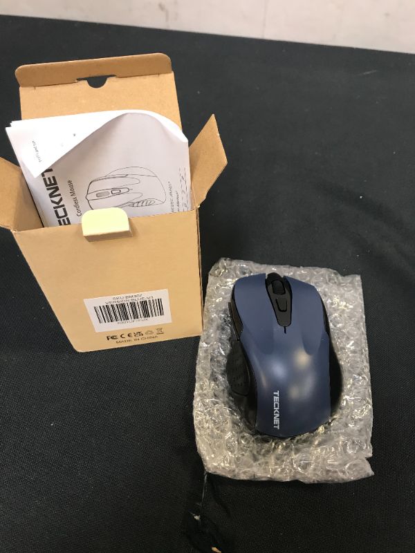 Photo 3 of TeckNet 2600DPI Bluetooth Wireless Mouse, 12 Months Battery Life with Battery Indicator, 2600/2000/1600/1200/800DPI
