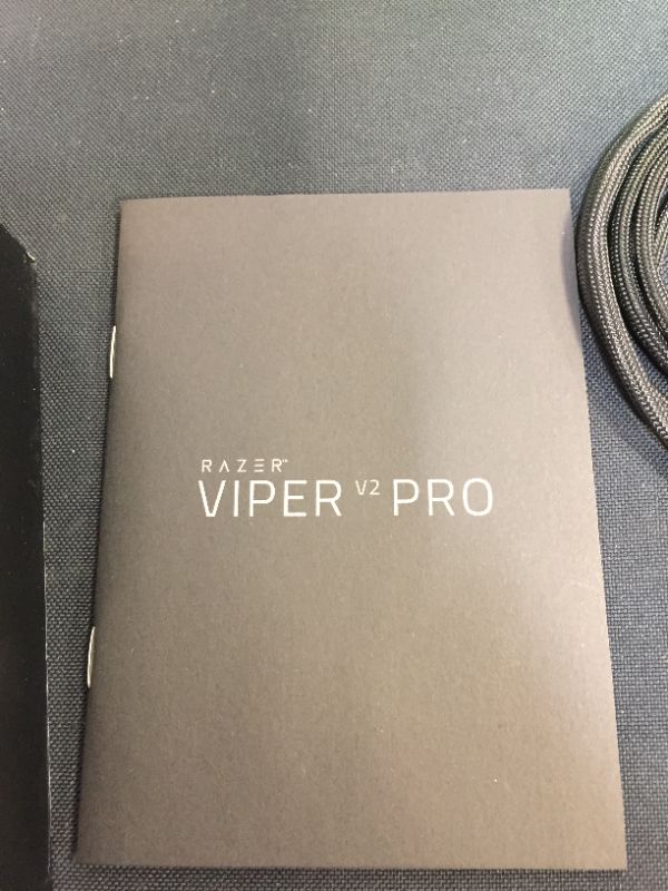Photo 4 of Razer Viper V2 Pro Hyperspeed Wireless Gaming Mouse: 58g Ultra-Lightweight - Optical Switches Gen-3 - 30K Optical Sensor - On-Mouse DPI Controls - 80hr Battery - USB Type C Cable Included - Black
