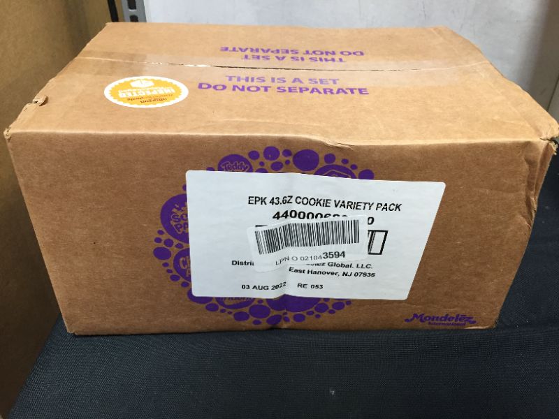 Photo 2 of OREO Original, OREO Golden, CHIPS AHOY! & Nutter Butter Cookie Snacks Variety Pack, School Lunch Box Snacks, 56 Snack Packs (2 Cookies Per Pack). EXP 08/03/22
