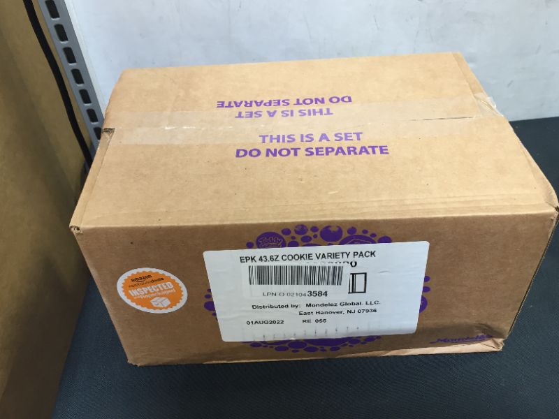 Photo 2 of OREO Original, OREO Golden, CHIPS AHOY! & Nutter Butter Cookie Snacks Variety Pack, School Lunch Box Snacks, 56 Snack Packs (2 Cookies Per Pack) EXP 08/01/22
