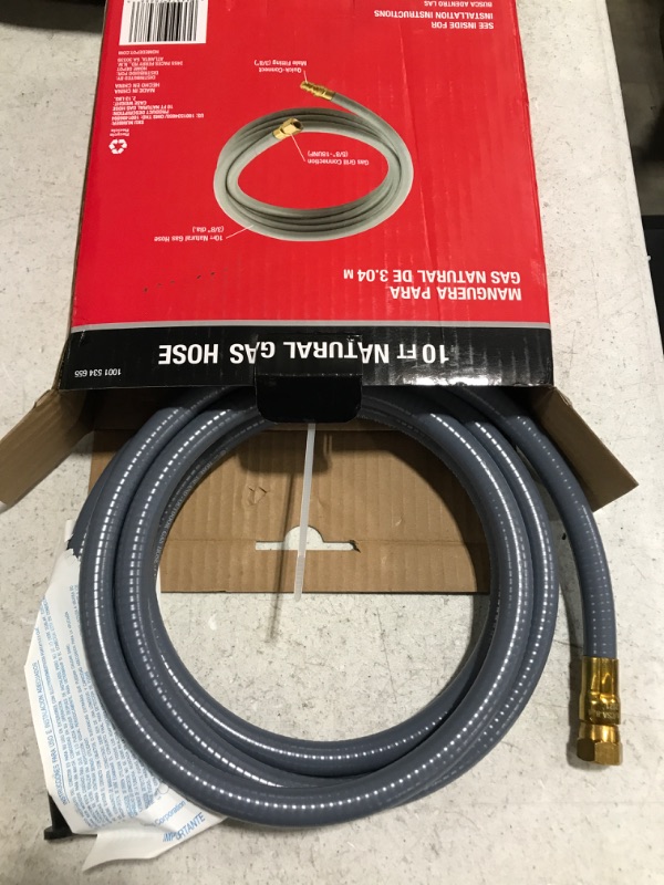 Photo 4 of 10 ft. Natural Gas Hose
