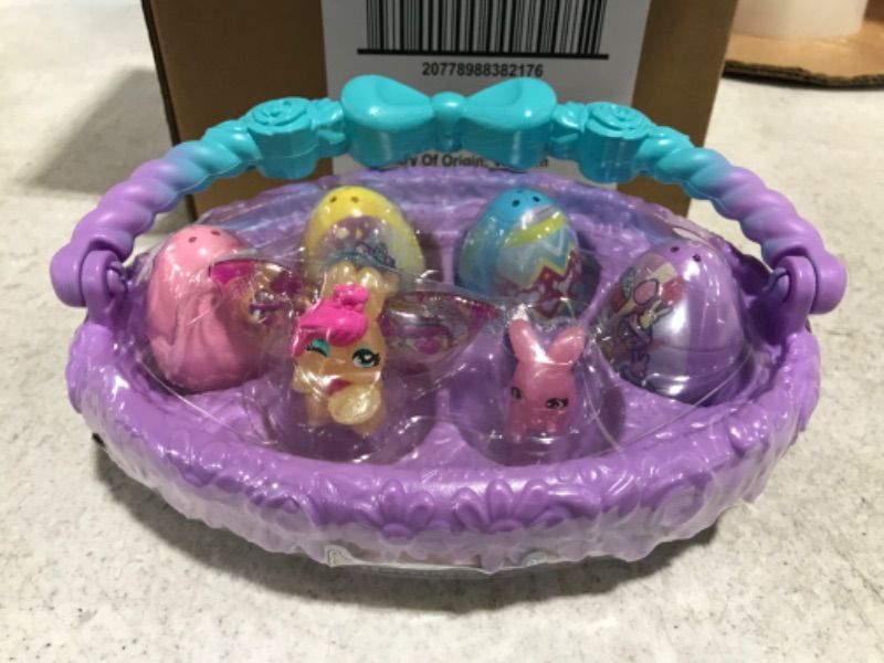 Photo 5 of Hatchimals CollEGGtibles, Family Spring Toy Basket with 6 Bunny Characters, Kids Toys for Girls Ages 5 and up. BOX OF 2. 
