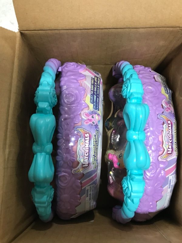 Photo 6 of Hatchimals CollEGGtibles, Family Spring Toy Basket with 6 Bunny Characters, Kids Toys for Girls Ages 5 and up. BOX OF 2. 
