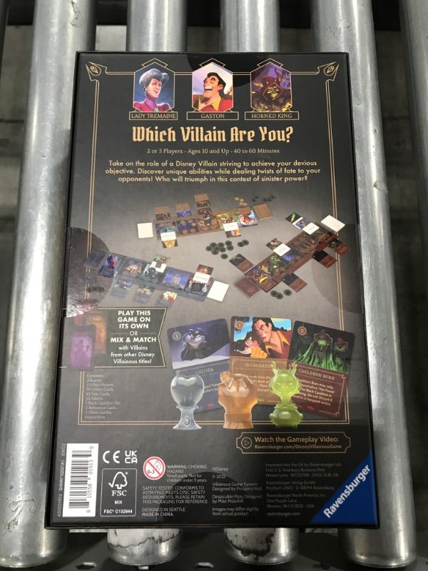 Photo 6 of Ravensburger Disney Villainous: Despicable Plots Strategy Board Game for Ages 10 and Up – The Newest Standalone Game in The Award-Winning Disney Villainous Line. NEW IN BOX. 
