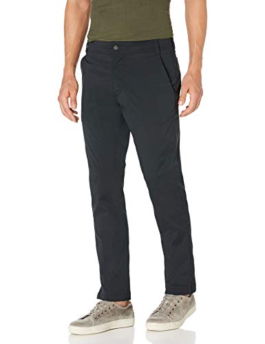 Photo 1 of Amazon Essentials Men's Standard Skinny-Fit Hybrid Tech Pant, Black, 32W X 32L
