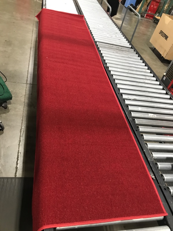 Photo 1 of 117" x 31" Burgundy/Red area rug!