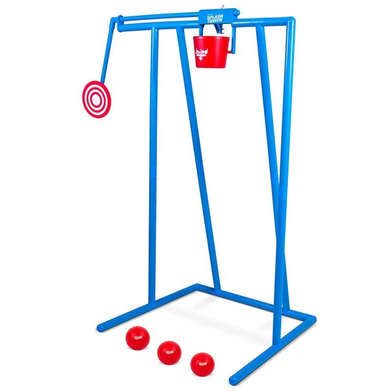 Photo 1 of GoSports Splash Tower Water Dunk Game - Water Soaking Dunk Tank for Kids & Adults
